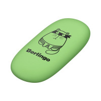 Ластик Berlingo lazy cats 5 шт, овальные, 49x23x9 мм, блистер BLc_00680_5
