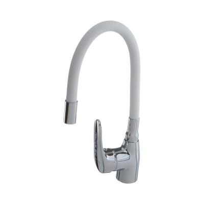 Смеситель для кухни MELODIA Ostessa MDV 40615White 65073