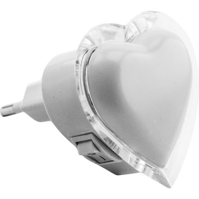 LEEK Светильник светодиод. ночник LE LED NL-838 0,3W Сердце 200 LE062101-0004