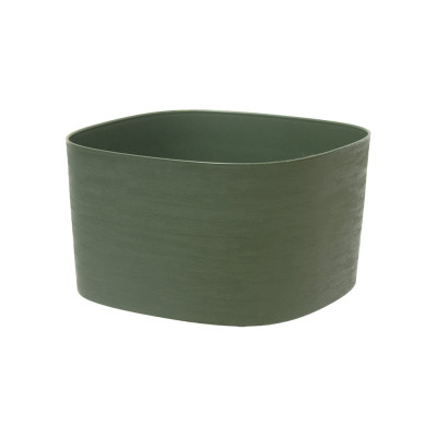 Кашпо Teraplast RODI INSULA 37x37х21 см, зеленое 38710037239/10961000008