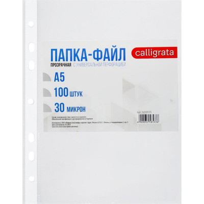 Вертикальный файл-вкладыш Calligrata 3258533