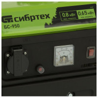 Бензиновый генератор СИБРТЕХ БС-950 94665