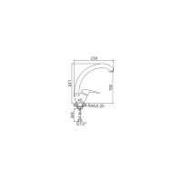 Смеситель для кухни Ledeme L5939-B
