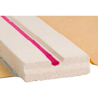 Керамическая подкладка прямоугольная КП-9Т (27х600 мм, канавка трапецевидная 9 мм) Кедр 8024702