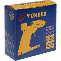 Клеевой пистолет ТУНДРА 12 Вт, аккумулятор 2000 мА, microUSB, 7 мм 4686963