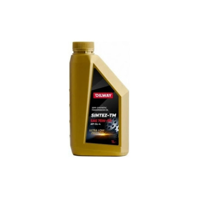 Полусинтетическое трансмиссионное масло OILWAY Sintez-TM 75w90 GL4 4640076012574