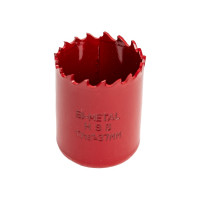 Универсальная биметаллическая коронка MPS по дереву, металлу, стали, пластику (37 мм), 1 шт., 5037