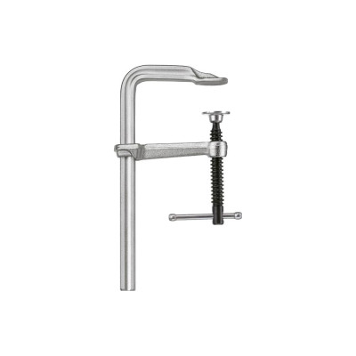 Струбцина BESSEY цельнометаллическая 160/80, 6 кН, Т-ручка BE-GZ16K