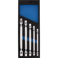 Набор 12 гр. двусторонних шарнирных ключей в ложементе NORGAU N34-005 8х9 - 16х17 мм 060510805