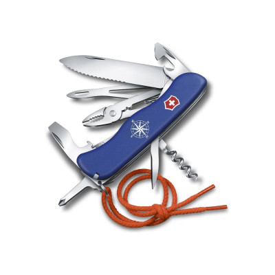 Нож VICTORINOX Skipper 111мм, 17 функций, синий 0.8593.2W