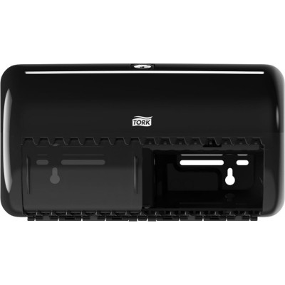 Диспенсер для туалетной бумаги Tork Elevation T4 в стандартных рулонах, черный арт. 557008