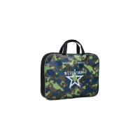 Папка Calligrata Камуфляж с ручками для мальчиков текстиль А4 70 мм 350x270 мм 6342351