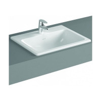 Раковина Vitra S20 накладная, прямоугольная, 55 см. 5465B003-0001