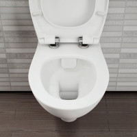 Комплект Vitra: подвесной безободковый унитаз 9004B003-7202