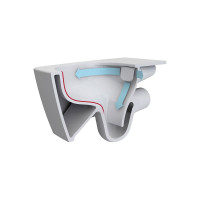 Комплект Vitra: подвесной безободковый унитаз 9004B003-7202