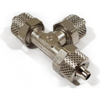 Фитинг тройник с накидной гайкой Camozzi 1540 6/4