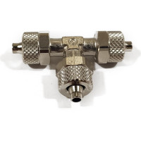 Фитинг тройник с накидной гайкой Camozzi 1540 6/4