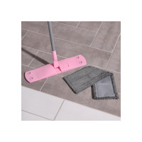 Плоская швабра Raccoon телескопическая ручка, микрофибра 40х14х90 см 5195197