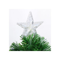 Фиброоптическая елка Зимнее волшебство Звезда T797V12-150, 150 см, d нижнего яруса 76 см, 170 веток 1108626