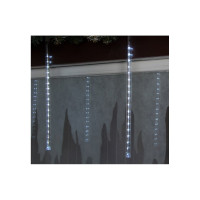 Светодиодная уличная сосулька Luazon Тающая LED-18-220V белый 678891