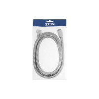 Душевой шланг ZEIN Z47PS 1/2, 150 см, с пластиковыми гайками, нержавеющая сталь 5482386
