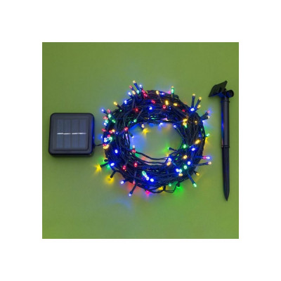 Гирлянда-нить Luazon ECO, IP44, 20 м, Н.Т. LED-200-1.2V, 2 режима, мультиколор 4137010