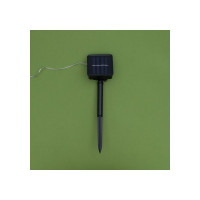 Гирлянда-нить Luazon ROSA, IP44, 20 м, темная нить, LED-200-1.2VSOLAR, 2 режима, белый 4137025