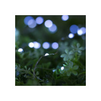 Гирлянда-нить Luazon ROSA, IP44, 20 м, темная нить, LED-200-1.2VSOLAR, 2 режима, белый 4137025