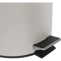 Ведро-контейнер для мусора OfficeClean урна Professional 5 л, серое 305613