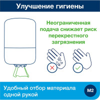 Диспенсер для полотенец TORK Elevation М2 с центральной вытяжкой, черный 559008 21023