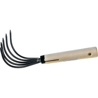 Рыхлитель Greengo 5 зубьев, 23 см, деревянная рукоять 2710312