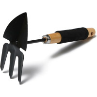 Комбинированная мотыжка Greengo 30 см, деревянная рукоять с поролоном 2710198