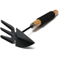Комбинированная мотыжка Greengo 30 см, деревянная рукоять с поролоном 2710198