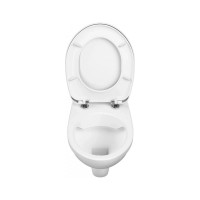 Подвесной унитаз S10 Vitra SpinFlush безободковый 7855B003-0075