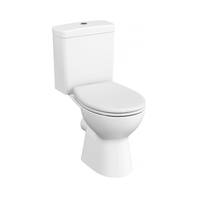 Комплект напольного безободкового унитаза Vitra S10 Open-Back с сиденьем микролифт 9822B003-7204