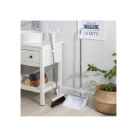 Комплект для уборки СИМАЛЕНД щетка 25x95, совок 26x25x94, с поворотной рабочей частью щетки 7077280