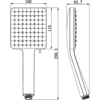 Душевая лейка Swedbe 5057