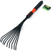 Веерные грабли с прорезиненной рукоятью Greengo 55 см 150772
