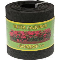 Бордюрная лента Greengo 0.15x10 м, 1.2 мм, пластиковая, черная 3253415