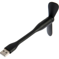Вентилятор LUAZON с гибким корпусом LOF-05, 11 см, USB, черный 3936798