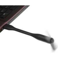 Вентилятор LUAZON с гибким корпусом LOF-05, 11 см, USB, черный 3936798