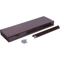 Клумба Greengo 100х15 см, оцинкованная, шоколад 4815057