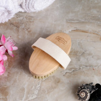 Банная щётка из натуральной щетины Добропаровъ гладкая 3259300