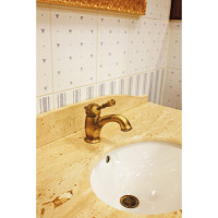 Смеситель для раковины RavSlezak LABE бронзовый L426.5SM