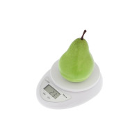 Кухонные электронные весы LUAZON LVK-501 до 5 кг, белые 1147001