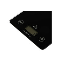 Кухонные электронные весы LUAZON LVK-702 до 7 кг, черные 3549060