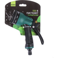 Пистолет-распылитель Greengo 8 режимов, штуцер, pp-пластик 1006622