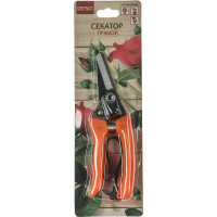 Садовые ножницы с тефлоновым покрытием Greengo 7" (18 см), пластиковые ручки 150785