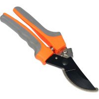 Секатор Greengo 9", 23 см, рукоять оражнжево-серый пластик 3028464