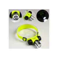 Налобный фонарь Мастер К для дайвинга, водонепроницаемый, 1 LED, 3 АА 1134513